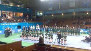 Doubles prize ceremony 